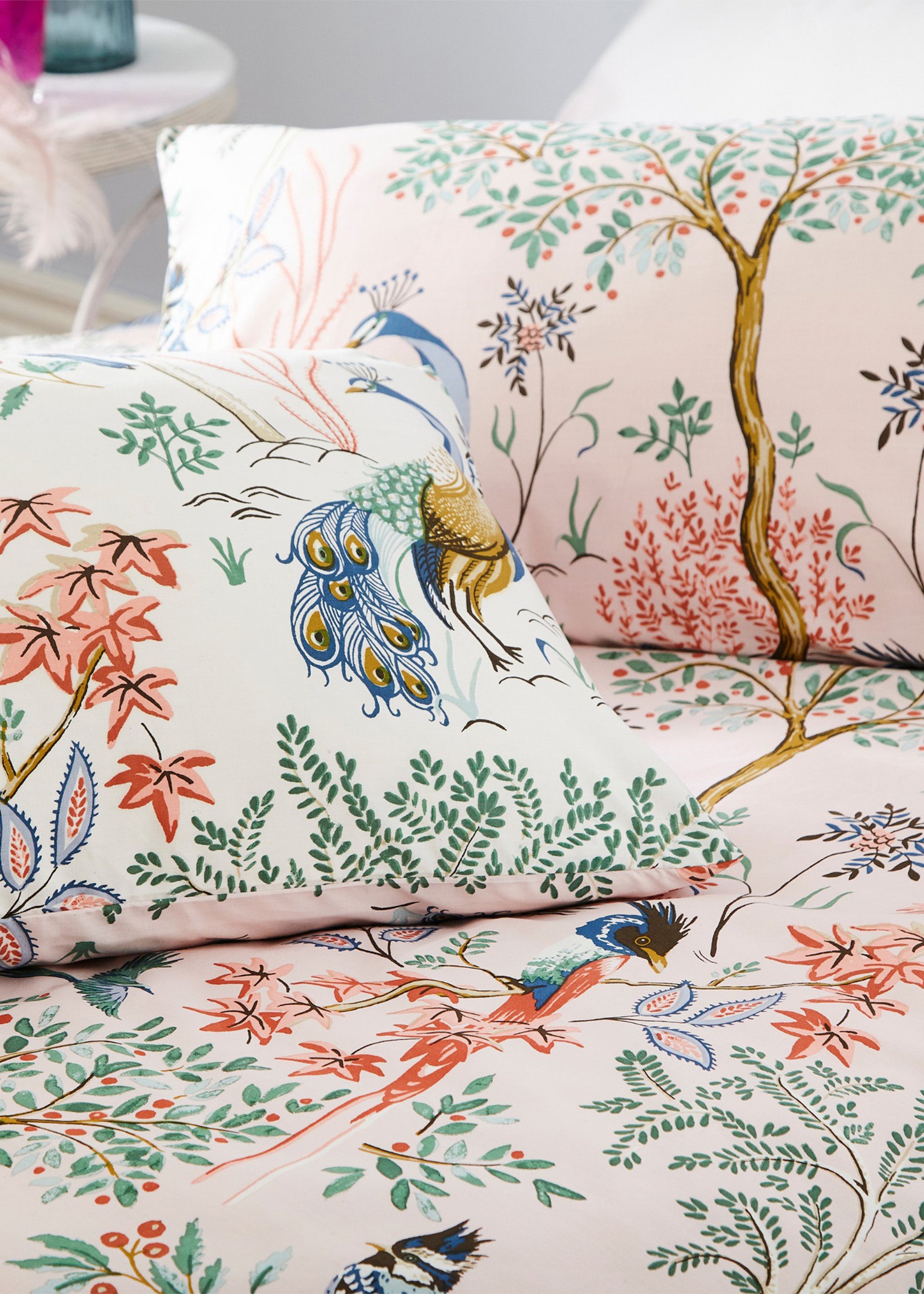 furn. Birds of Paradise Tropical Duvet Cover Set