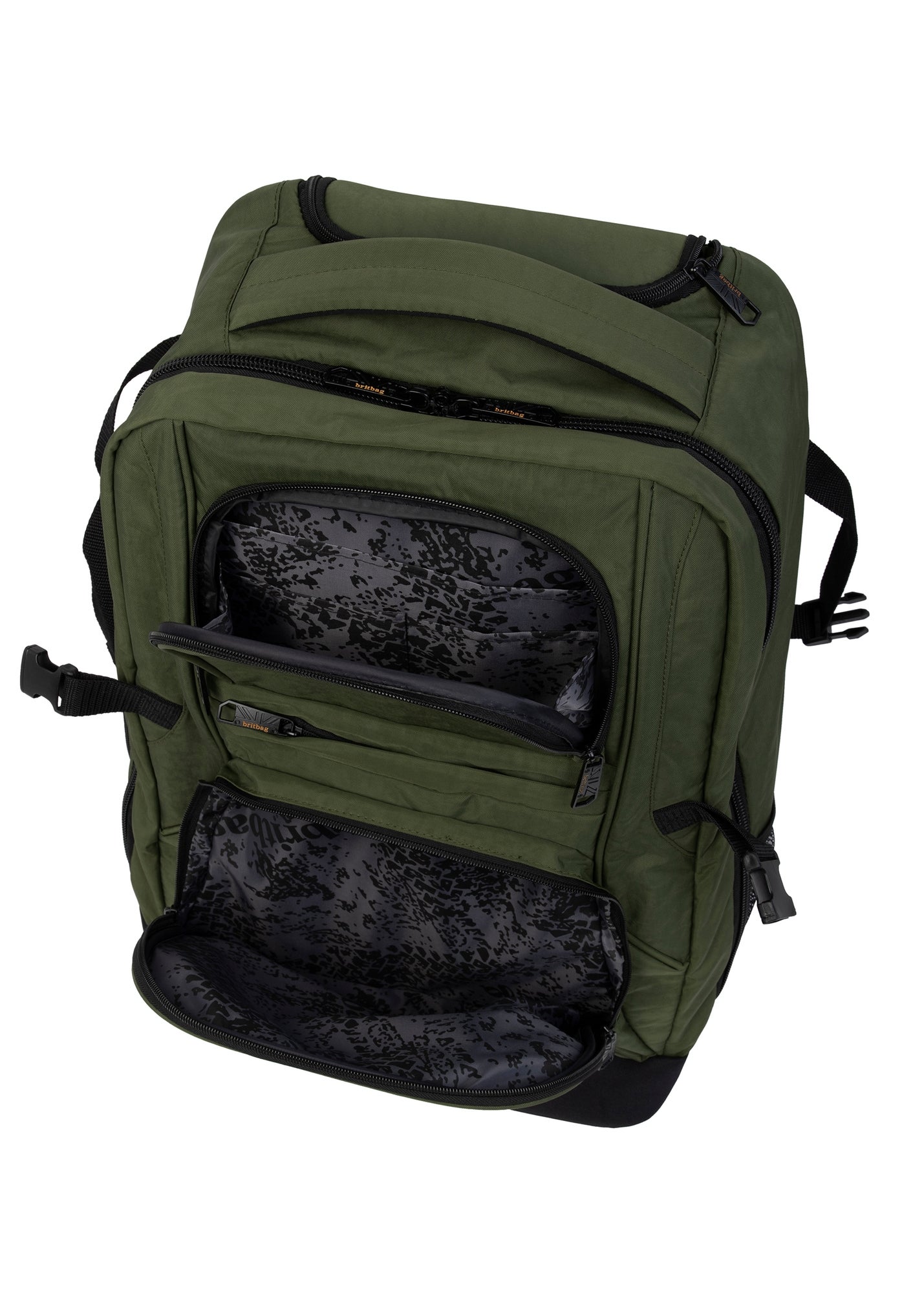 BritBag Nauru Khaki X-Large Trolley Backpack - XL Image 4