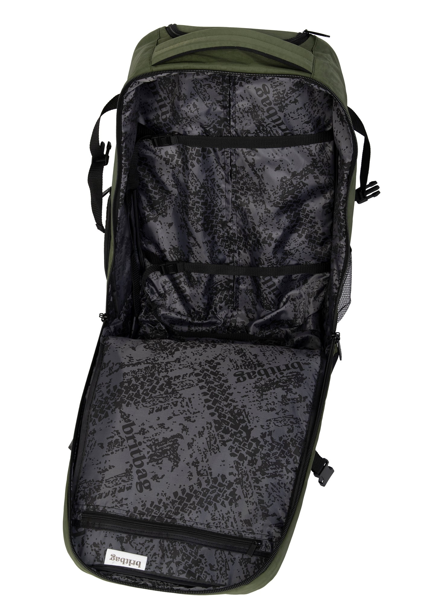 BritBag Nauru Khaki X-Large Trolley Backpack - XL Image 5